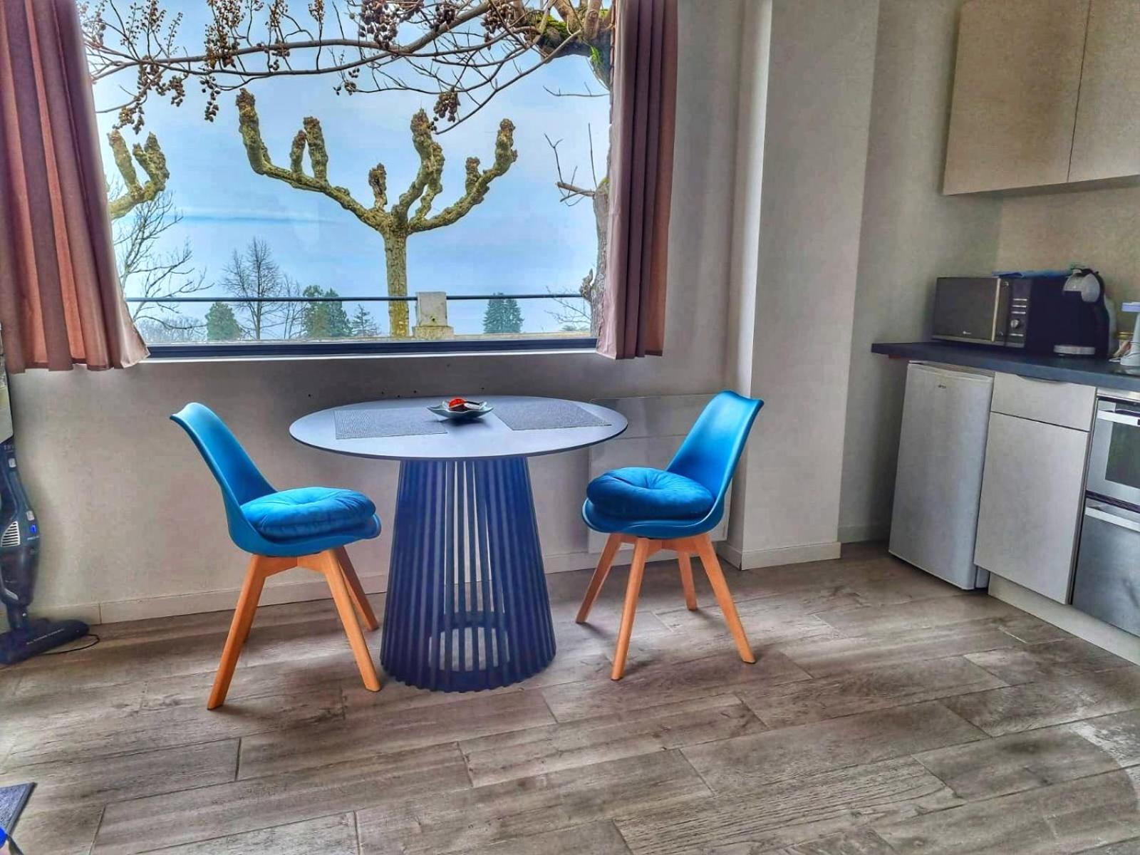 Appartement Cozy 2 Panoramique Lac Leman โทนง-เลส์-แบงส์ ภายนอก รูปภาพ
